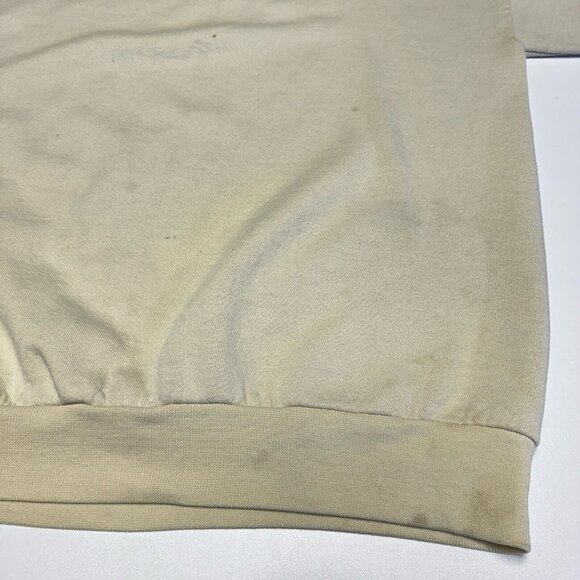 Vintage 90s Tenafly New Jersey Sweatshirt Adult XL White Crew Neck - Picture 14 of 16